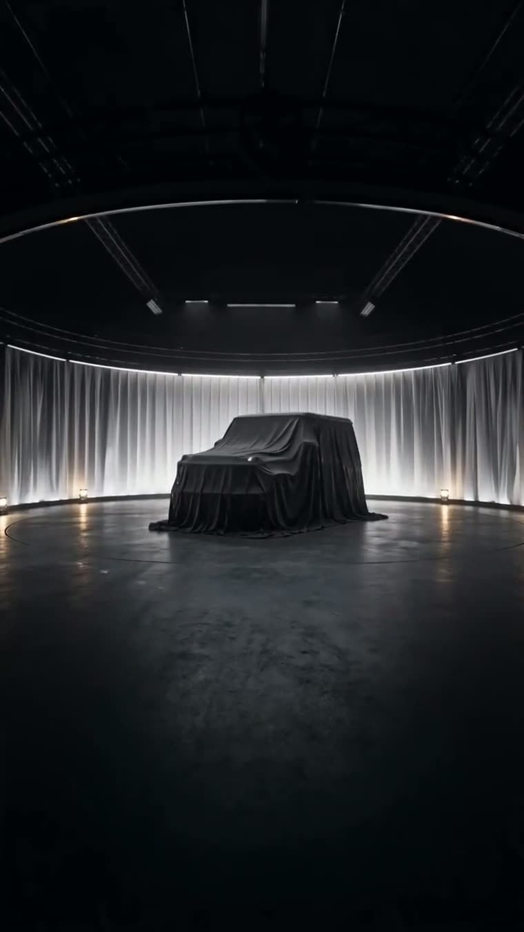 Mercedes G63 — ujęcie studyjne z filmu automotive