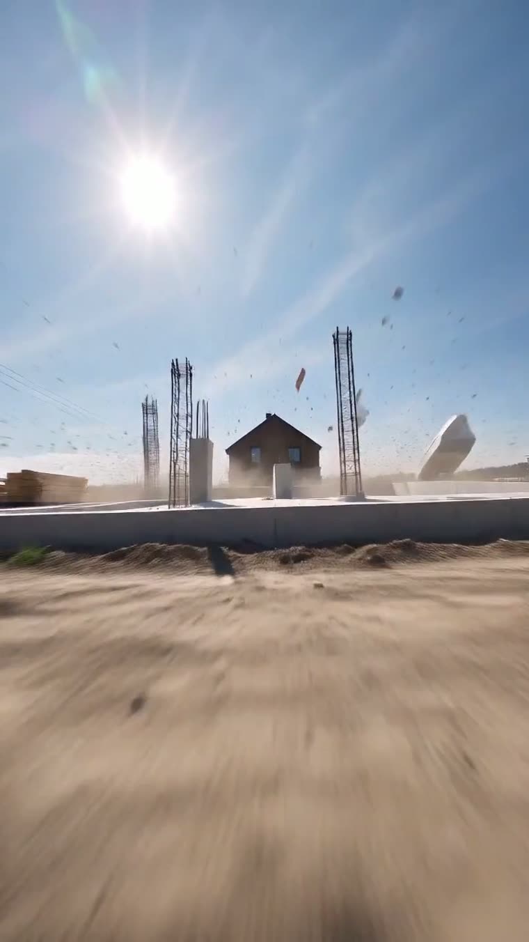 Animacja budowy — render 3D